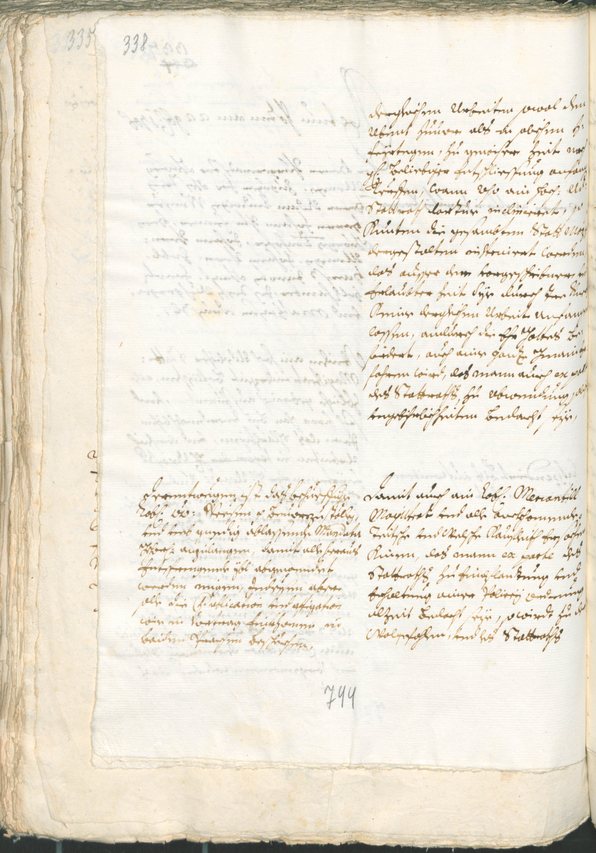 Stadtarchiv Bozen - BOhisto Ratsprotokoll 1705/08 