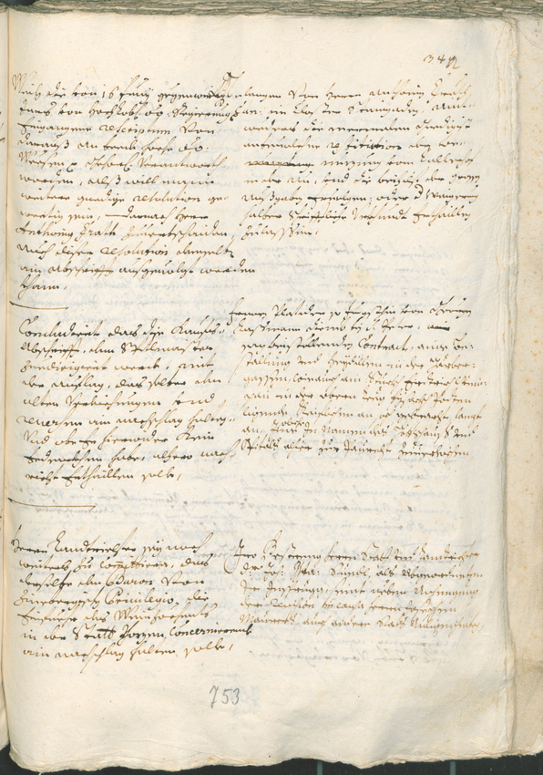 Civic Archives of Bozen-Bolzano - BOhisto Ratsprotokoll 1705/08 