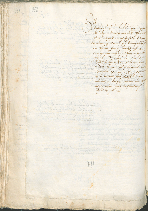 Stadtarchiv Bozen - BOhisto Ratsprotokoll 1705/08 