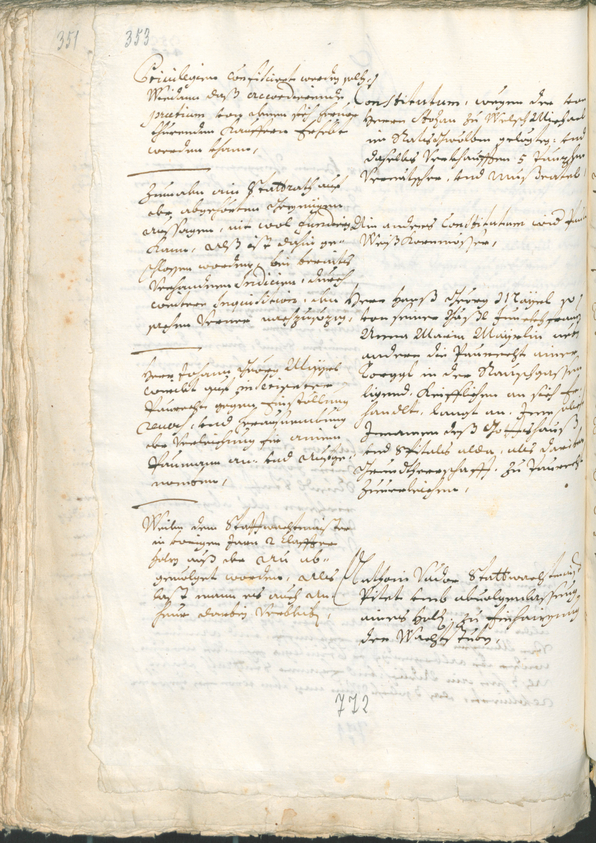 Civic Archives of Bozen-Bolzano - BOhisto Ratsprotokoll 1705/08 