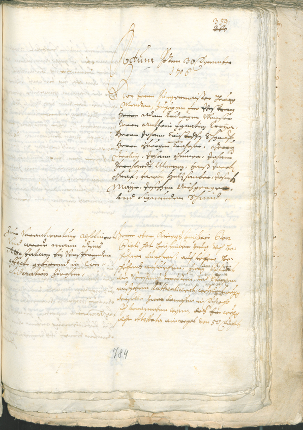 Civic Archives of Bozen-Bolzano - BOhisto Ratsprotokoll 1705/08 