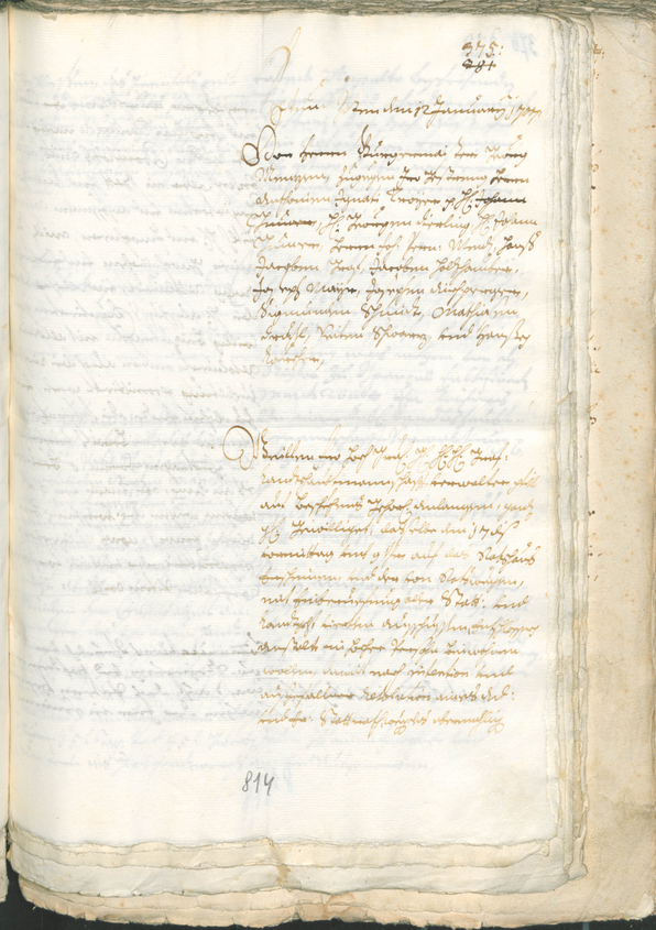 Stadtarchiv Bozen - BOhisto Ratsprotokoll 1705/08 