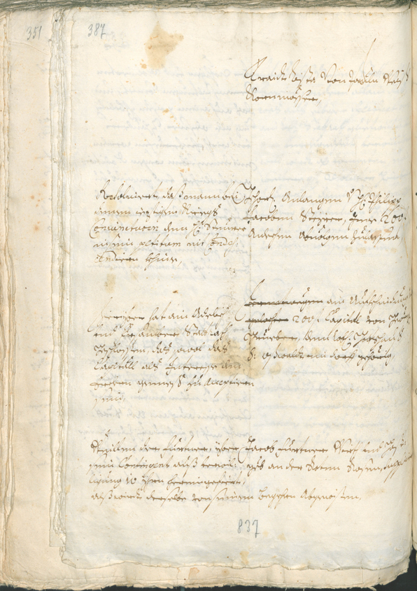 Civic Archives of Bozen-Bolzano - BOhisto Ratsprotokoll 1705/08 