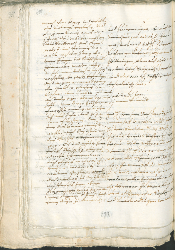 Archivio Storico della Città di Bolzano - BOhisto protocollo consiliare 1705/08 