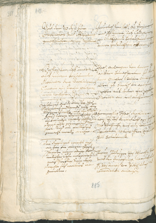 Stadtarchiv Bozen - BOhisto Ratsprotokoll 1705/08 