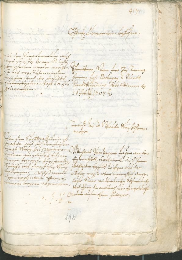 Archivio Storico della Città di Bolzano - BOhisto protocollo consiliare 1705/08 