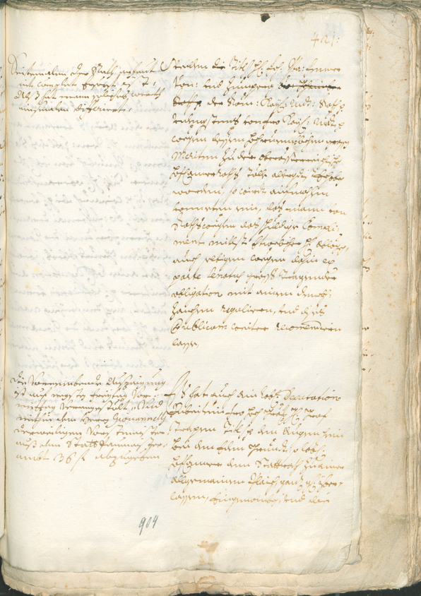 Stadtarchiv Bozen - BOhisto Ratsprotokoll 1705/08 