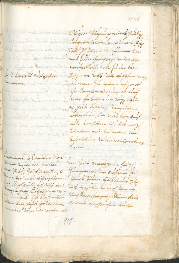 Archivio Storico della Città di Bolzano - BOhisto protocollo consiliare 1705/08 