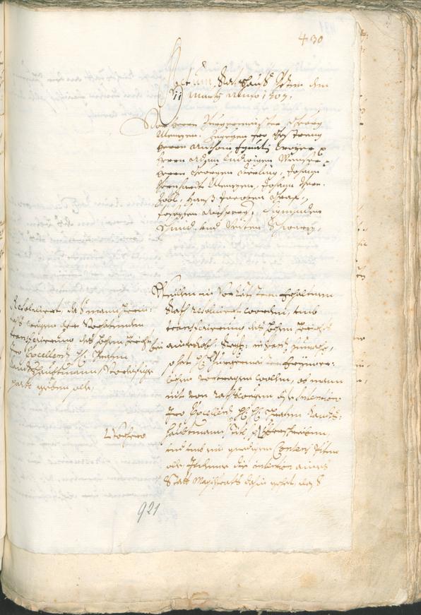 Civic Archives of Bozen-Bolzano - BOhisto Ratsprotokoll 1705/08 