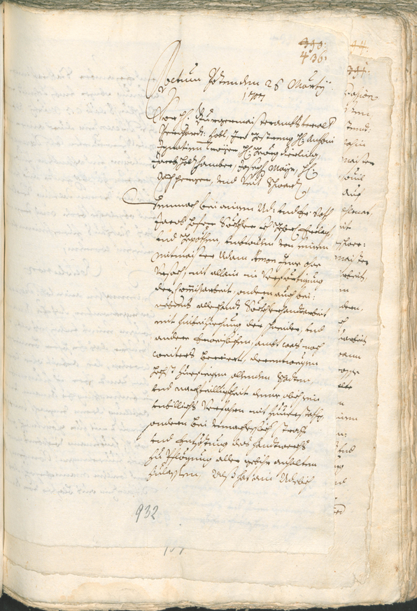 Civic Archives of Bozen-Bolzano - BOhisto Ratsprotokoll 1705/08 