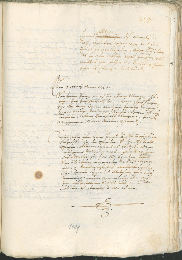 Civic Archives of Bozen-Bolzano - BOhisto Ratsprotokoll 1705/08 