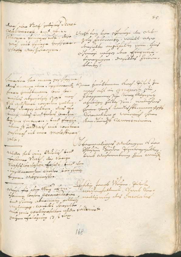 Civic Archives of Bozen-Bolzano - BOhisto Ratsprotokoll 1705/08 