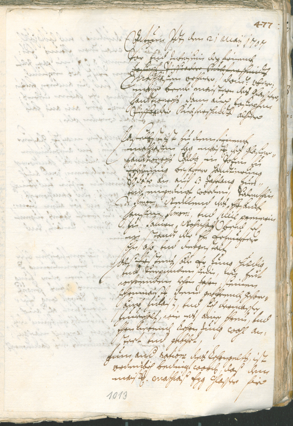 Civic Archives of Bozen-Bolzano - BOhisto Ratsprotokoll 1705/08 