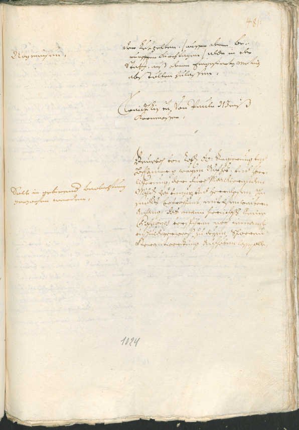 Civic Archives of Bozen-Bolzano - BOhisto Ratsprotokoll 1705/08 