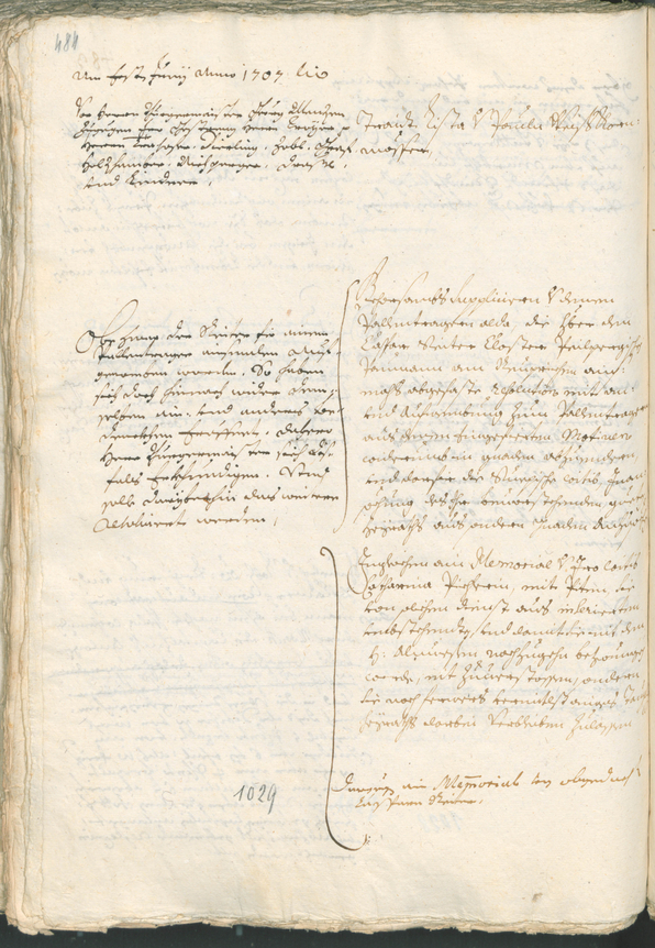 Civic Archives of Bozen-Bolzano - BOhisto Ratsprotokoll 1705/08 