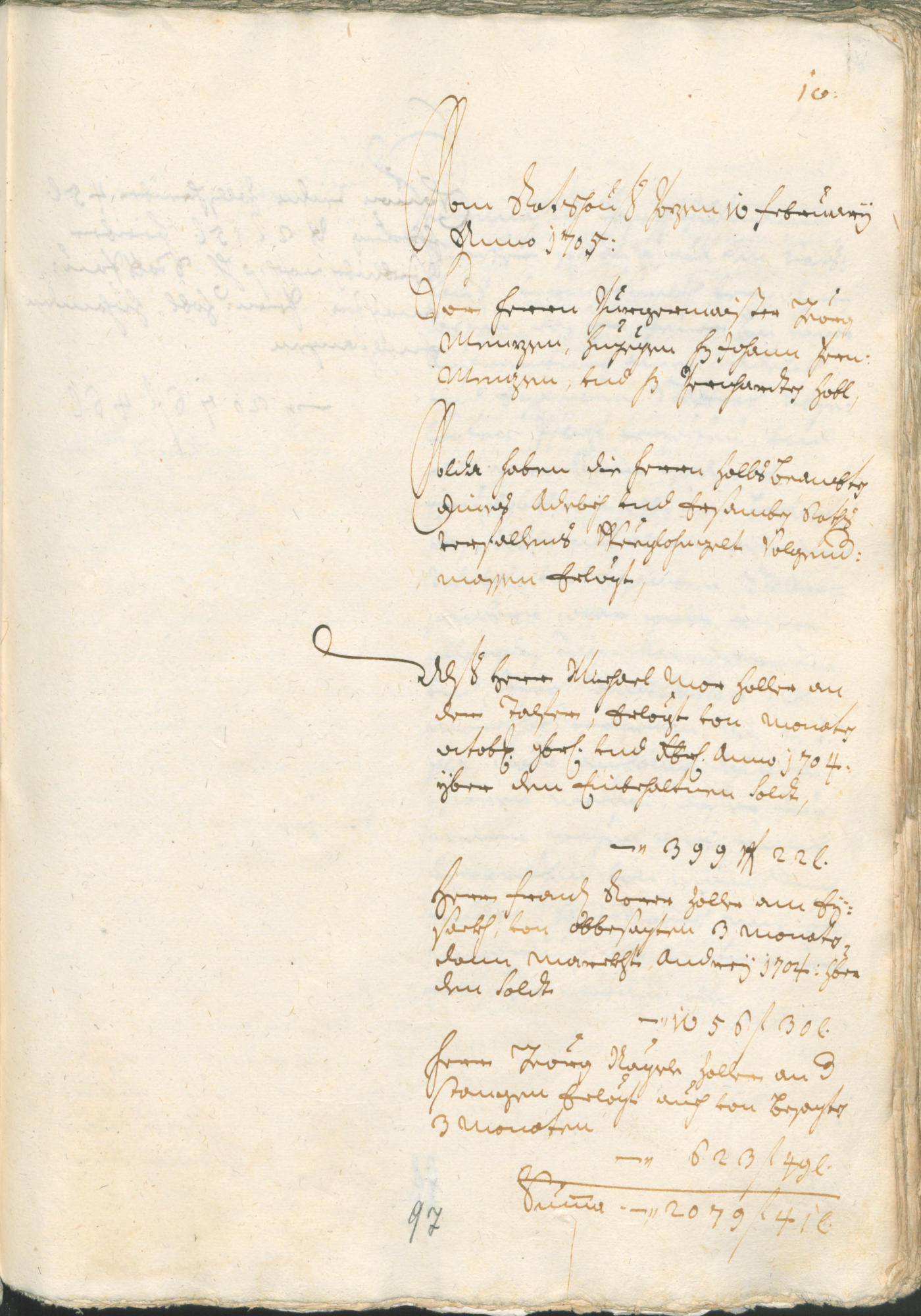 Civic Archives of Bozen-Bolzano - BOhisto Ratsprotokoll 1705/08 