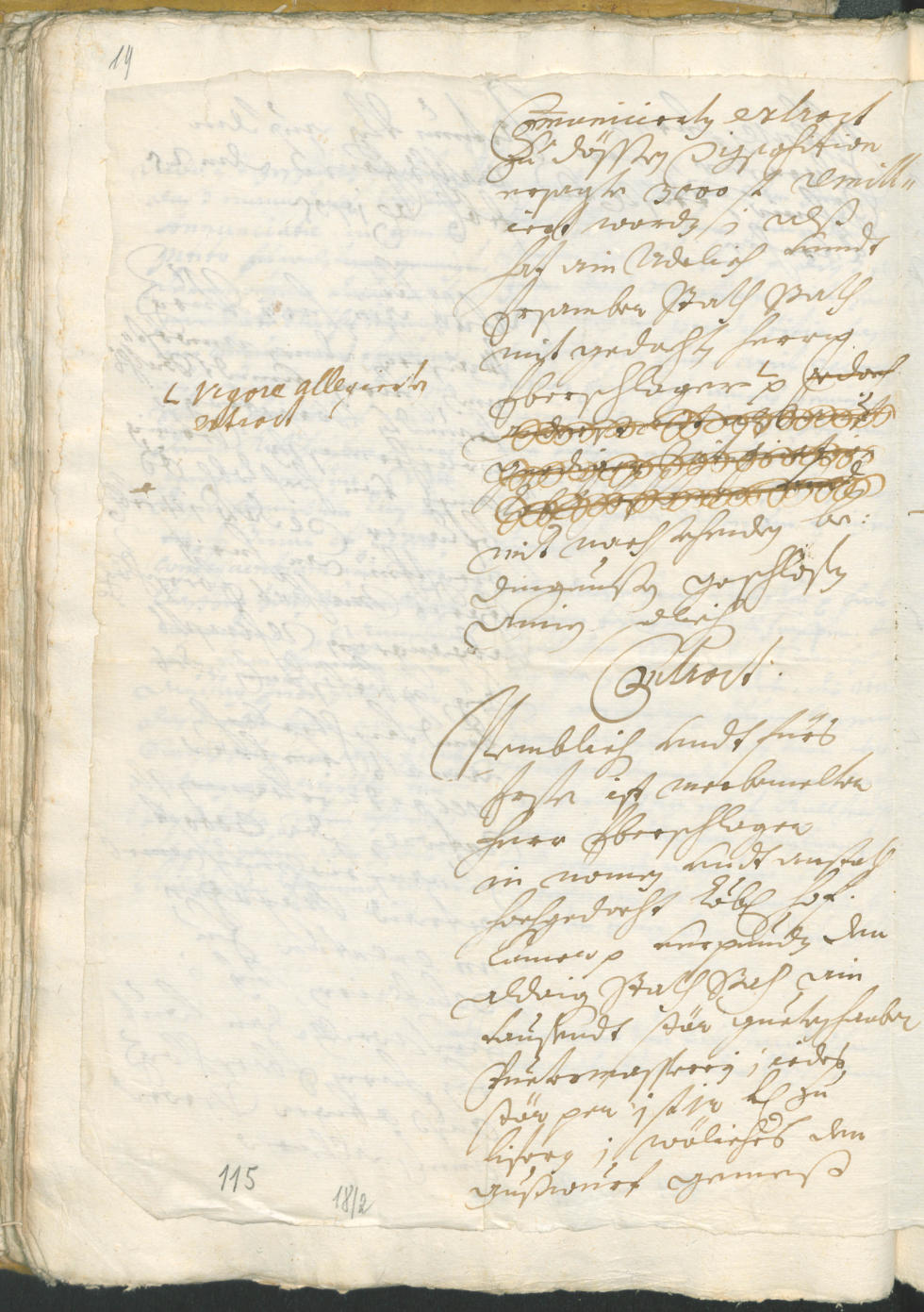 Civic Archives of Bozen-Bolzano - BOhisto Ratsprotokoll 1705/08 