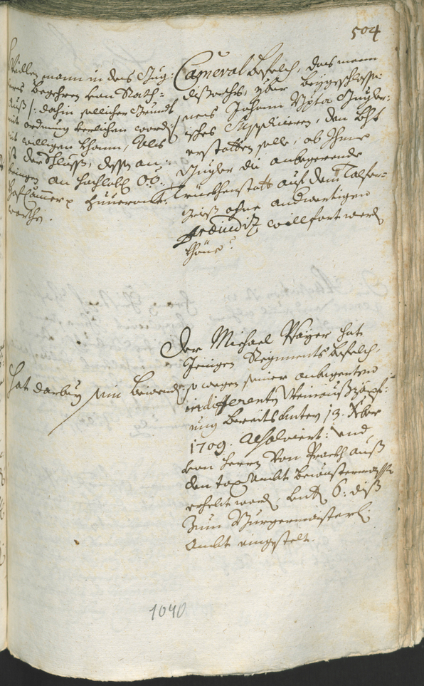 Civic Archives of Bozen-Bolzano - BOhisto Ratsprotokoll 1708/11 