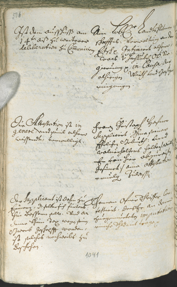 Civic Archives of Bozen-Bolzano - BOhisto Ratsprotokoll 1708/11 