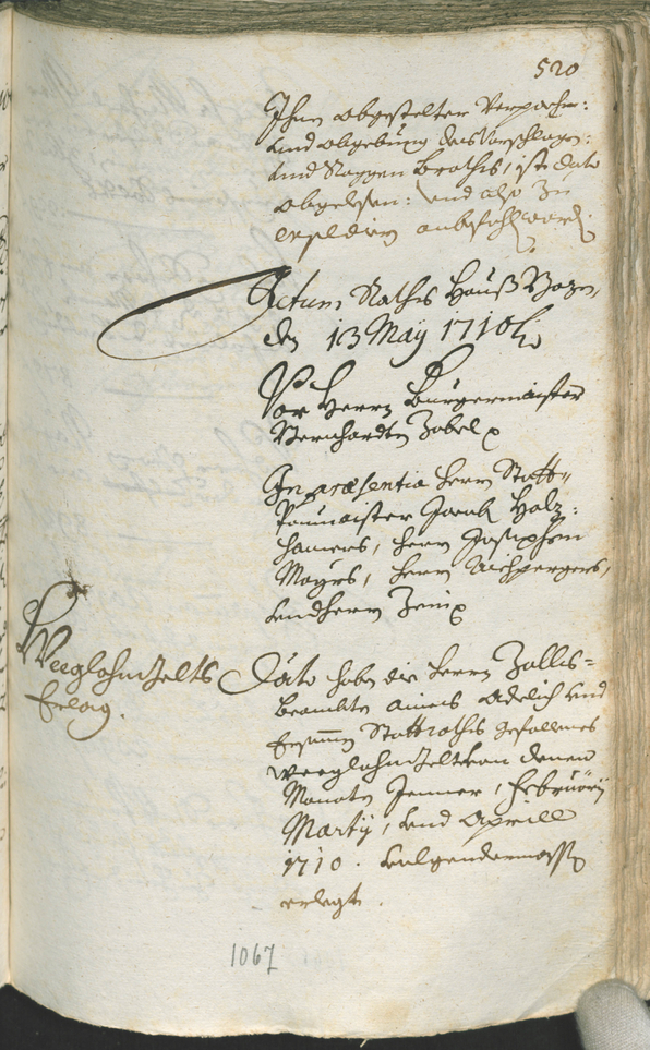 Civic Archives of Bozen-Bolzano - BOhisto Ratsprotokoll 1708/11 