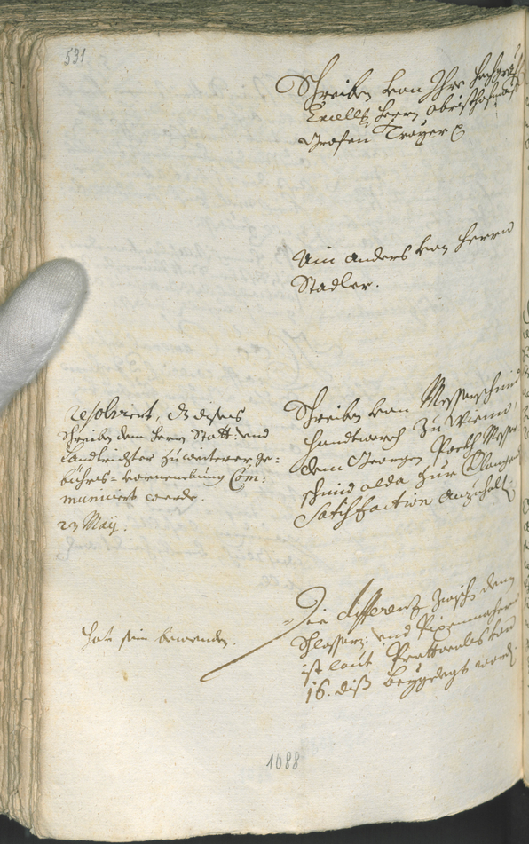 Civic Archives of Bozen-Bolzano - BOhisto Ratsprotokoll 1708/11 