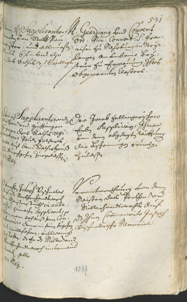 Archivio Storico della Città di Bolzano - BOhisto protocollo consiliare 1708/11 