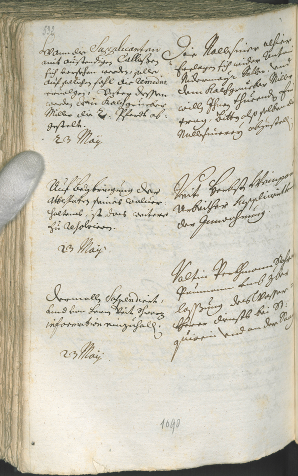 Civic Archives of Bozen-Bolzano - BOhisto Ratsprotokoll 1708/11 