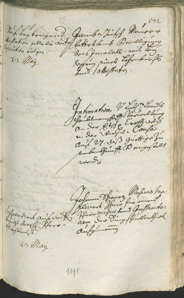 Civic Archives of Bozen-Bolzano - BOhisto Ratsprotokoll 1708/11 