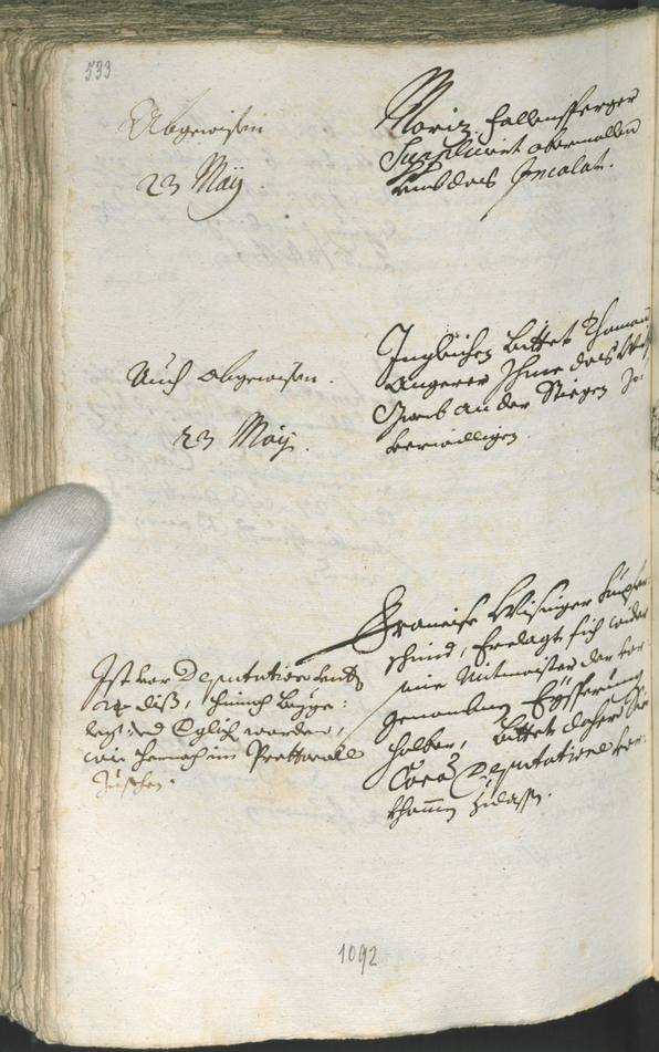 Civic Archives of Bozen-Bolzano - BOhisto Ratsprotokoll 1708/11 