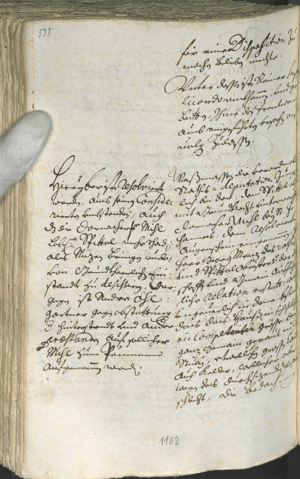 Civic Archives of Bozen-Bolzano - BOhisto Ratsprotokoll 1708/11 