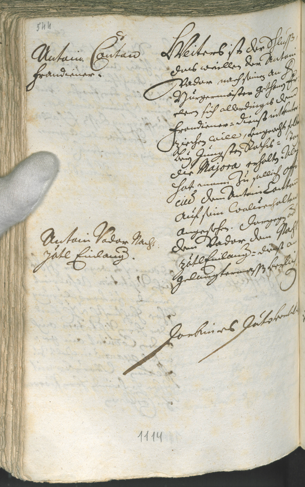 Archivio Storico della Città di Bolzano - BOhisto protocollo consiliare 1708/11 