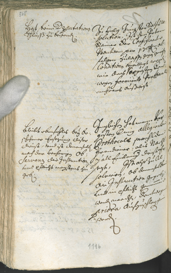 Civic Archives of Bozen-Bolzano - BOhisto Ratsprotokoll 1708/11 