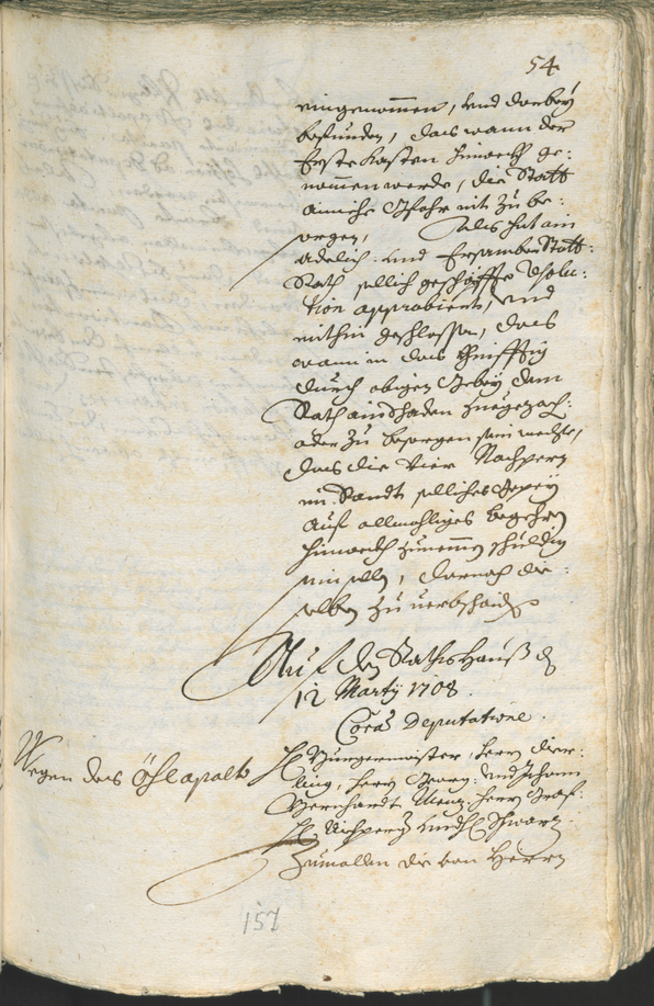 Civic Archives of Bozen-Bolzano - BOhisto Ratsprotokoll 1708/11 