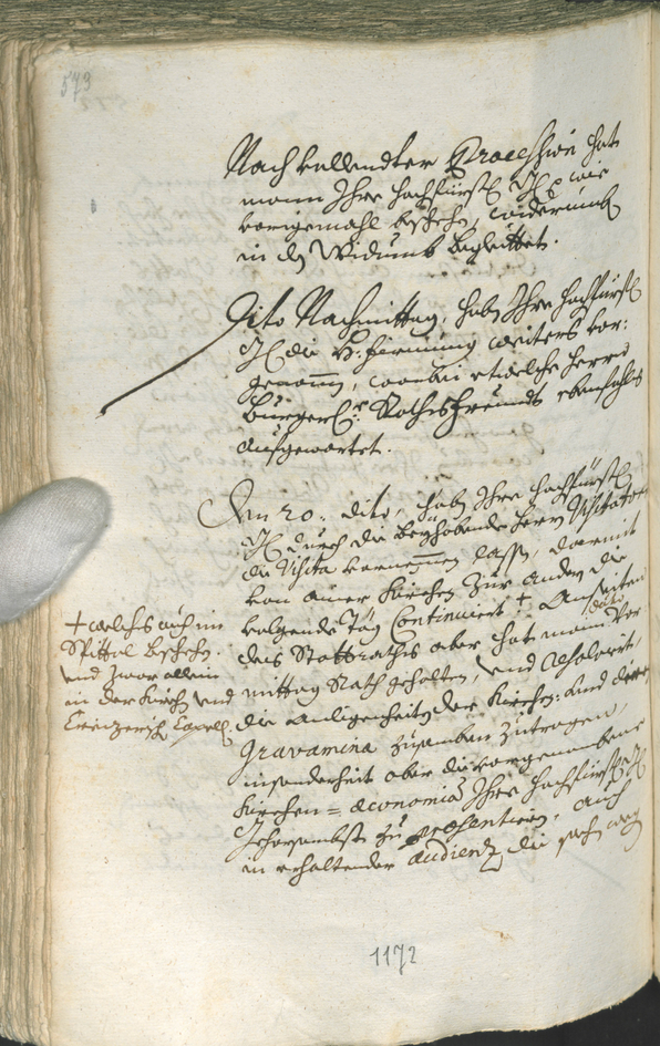 Archivio Storico della Città di Bolzano - BOhisto protocollo consiliare 1708/11 