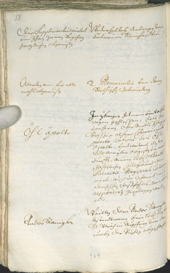 Civic Archives of Bozen-Bolzano - BOhisto Ratsprotokoll 1708/11 