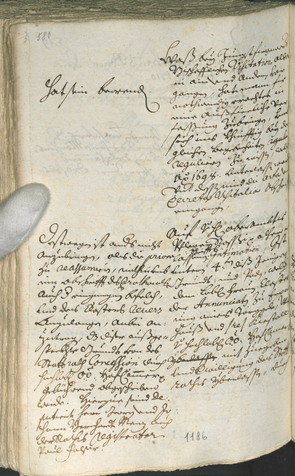 Civic Archives of Bozen-Bolzano - BOhisto Ratsprotokoll 1708/11 