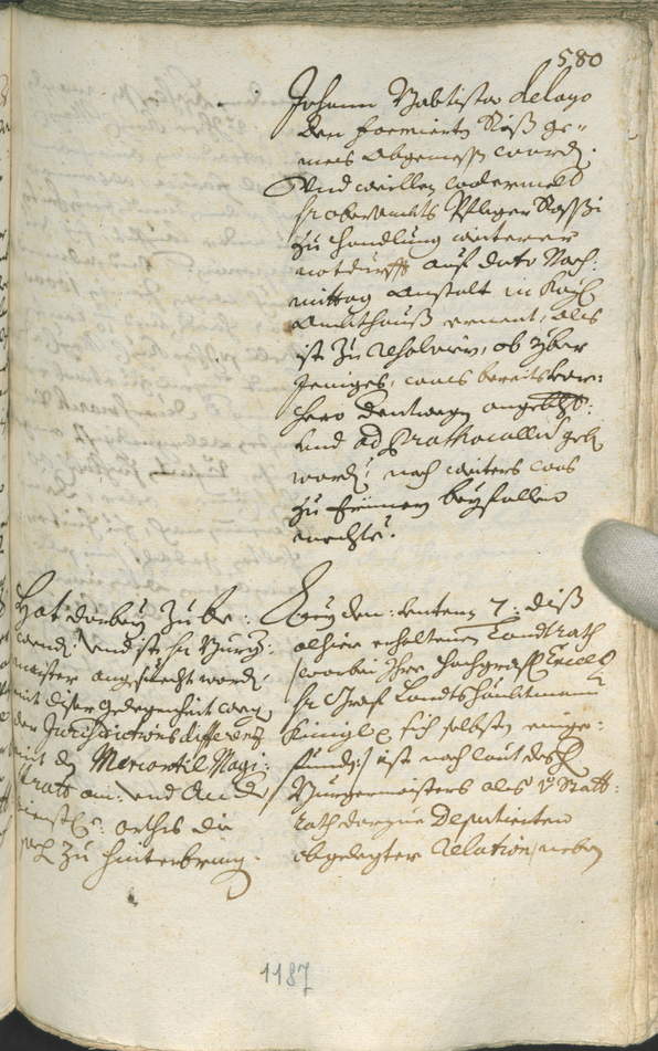 Civic Archives of Bozen-Bolzano - BOhisto Ratsprotokoll 1708/11 