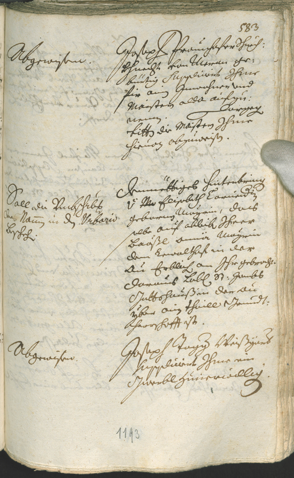 Civic Archives of Bozen-Bolzano - BOhisto Ratsprotokoll 1708/11 