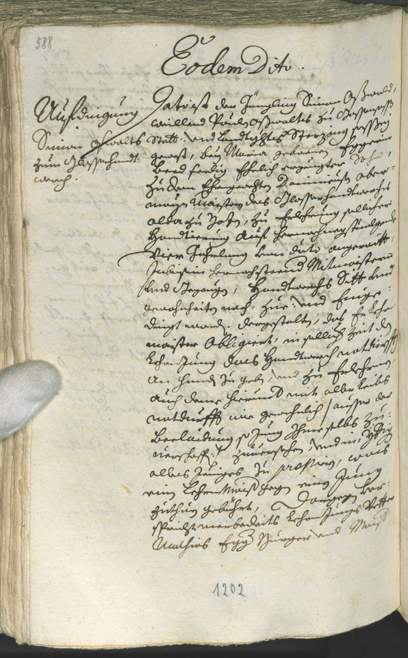 Civic Archives of Bozen-Bolzano - BOhisto Ratsprotokoll 1708/11 