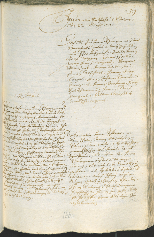 Civic Archives of Bozen-Bolzano - BOhisto Ratsprotokoll 1708/11 