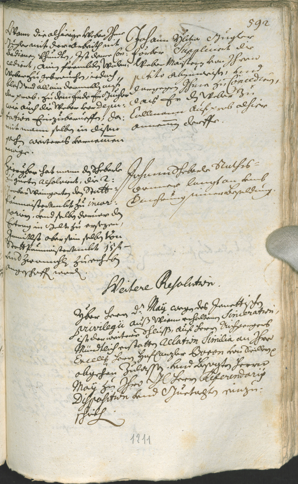 Civic Archives of Bozen-Bolzano - BOhisto Ratsprotokoll 1708/11 