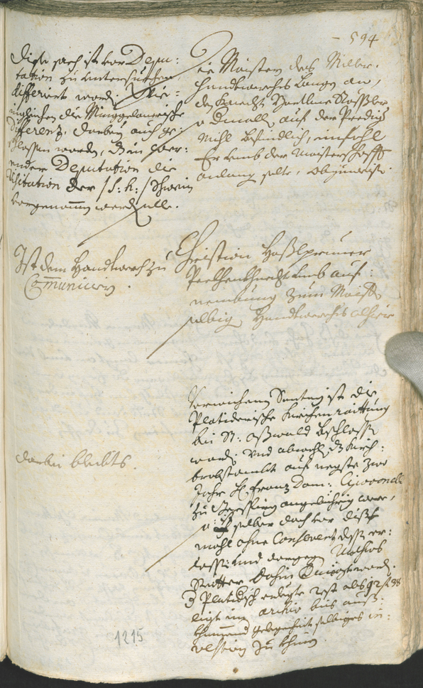 Civic Archives of Bozen-Bolzano - BOhisto Ratsprotokoll 1708/11 