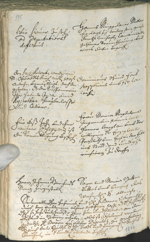 Civic Archives of Bozen-Bolzano - BOhisto Ratsprotokoll 1708/11 