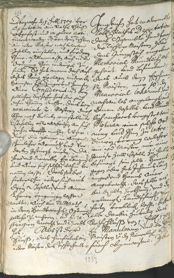 Civic Archives of Bozen-Bolzano - BOhisto Ratsprotokoll 1708/11 