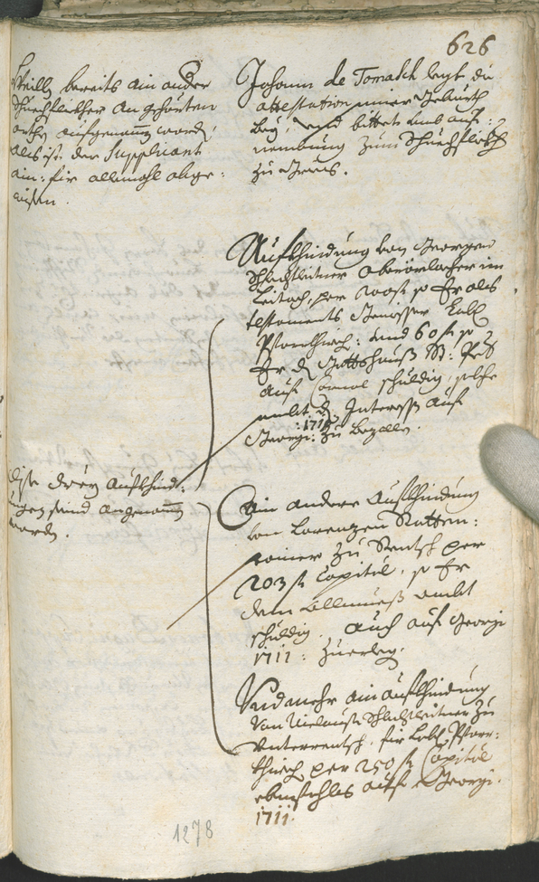 Civic Archives of Bozen-Bolzano - BOhisto Ratsprotokoll 1708/11 