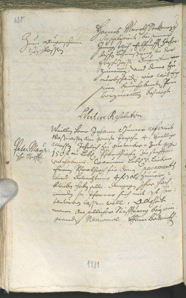 Civic Archives of Bozen-Bolzano - BOhisto Ratsprotokoll 1708/11 