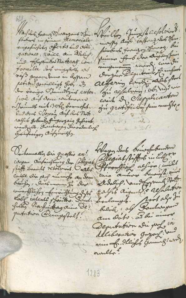 Civic Archives of Bozen-Bolzano - BOhisto Ratsprotokoll 1708/11 