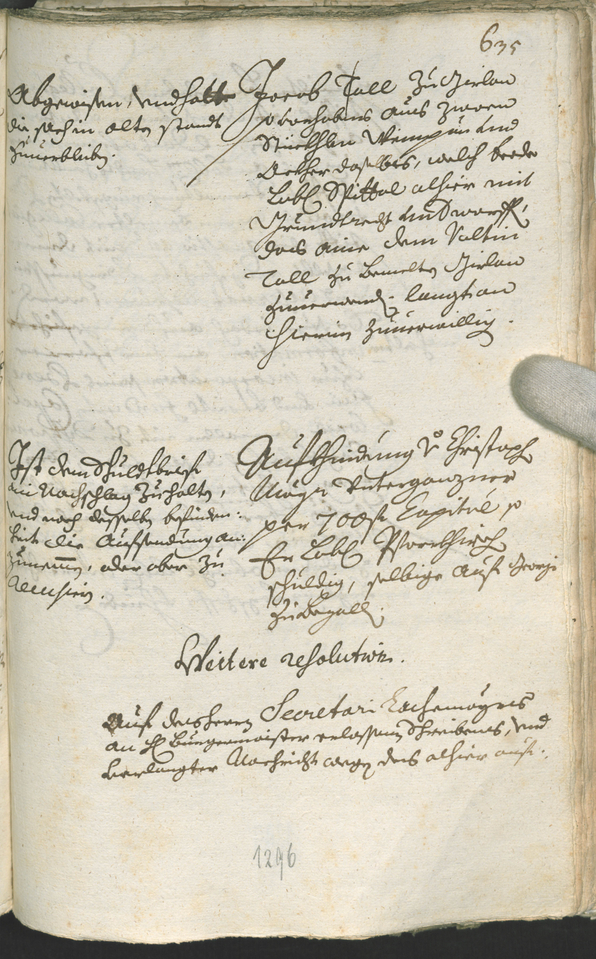 Civic Archives of Bozen-Bolzano - BOhisto Ratsprotokoll 1708/11 