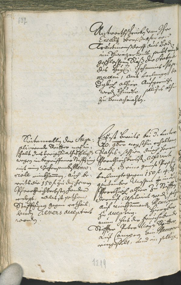 Civic Archives of Bozen-Bolzano - BOhisto Ratsprotokoll 1708/11 