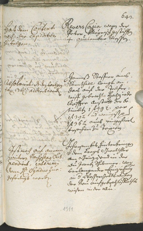 Civic Archives of Bozen-Bolzano - BOhisto Ratsprotokoll 1708/11 